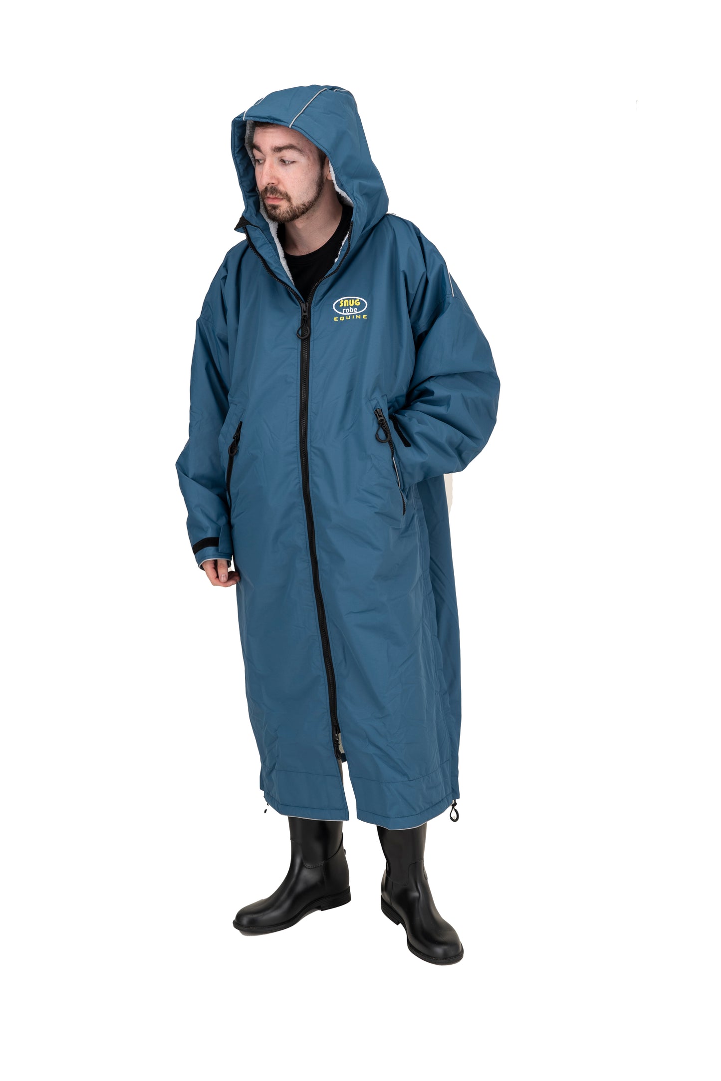 Equine robe mens teal